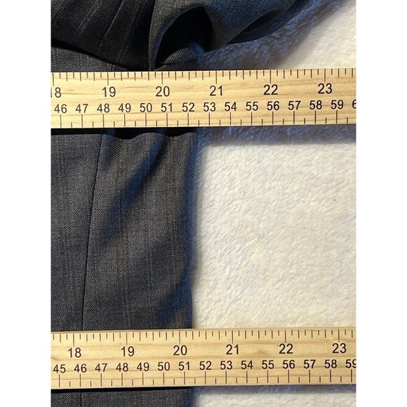 Pal Zileri 40R 32W Gray - Rust Purple Stripe 2 Piece Suit Jacket and Pants Set - Picture 9 of 16